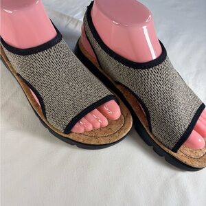 Camper Women's Sandals in Black and Cream